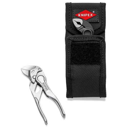 Knipex XS Mini Pliers Wrench & Cobra XS Set in Belt Pouch 00 20 72 V04 XS
